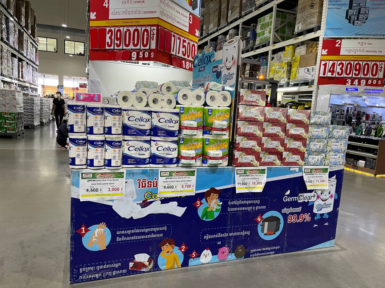 Modern Trade Distribution of Cellox and Hygienist Products by BJC at Makro Cambodia - Image 15